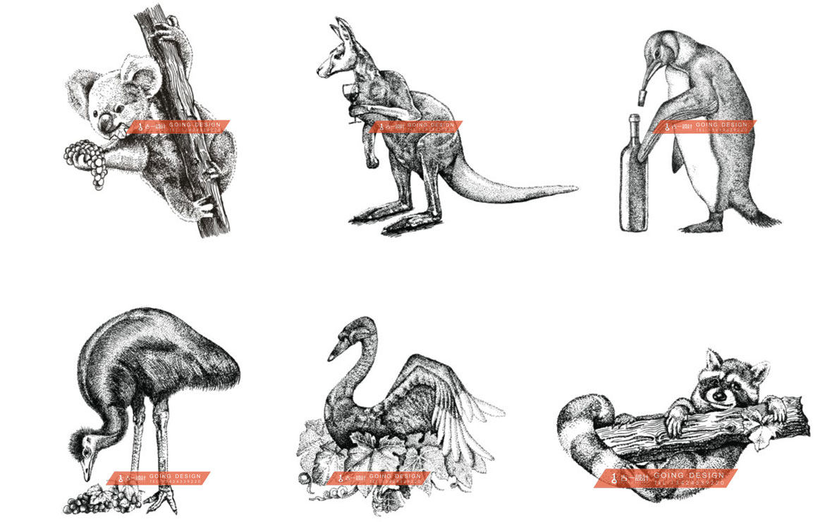 红酒包装,啤酒包装设计,古一设计,深圳包装设计公司推荐,澳洲红酒包装设计