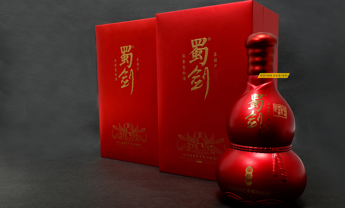 白酒包装设计，白酒瓶型设计，白酒礼盒设计