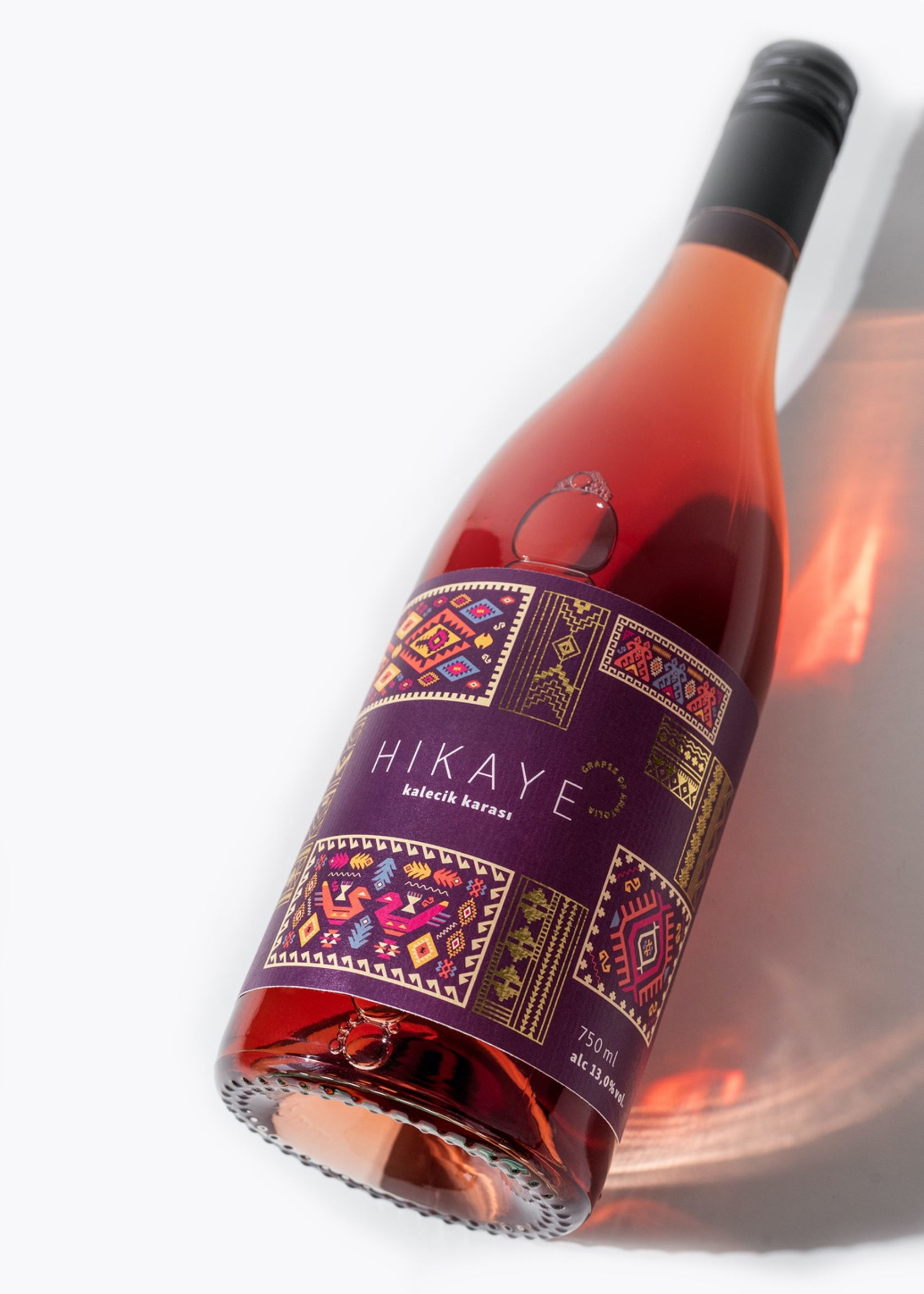 桃红葡萄酒包装设计